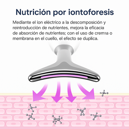 Dispositivo EMS facial reafirmante y antiedad de LaMamiShop para lifting sin cirugía.
